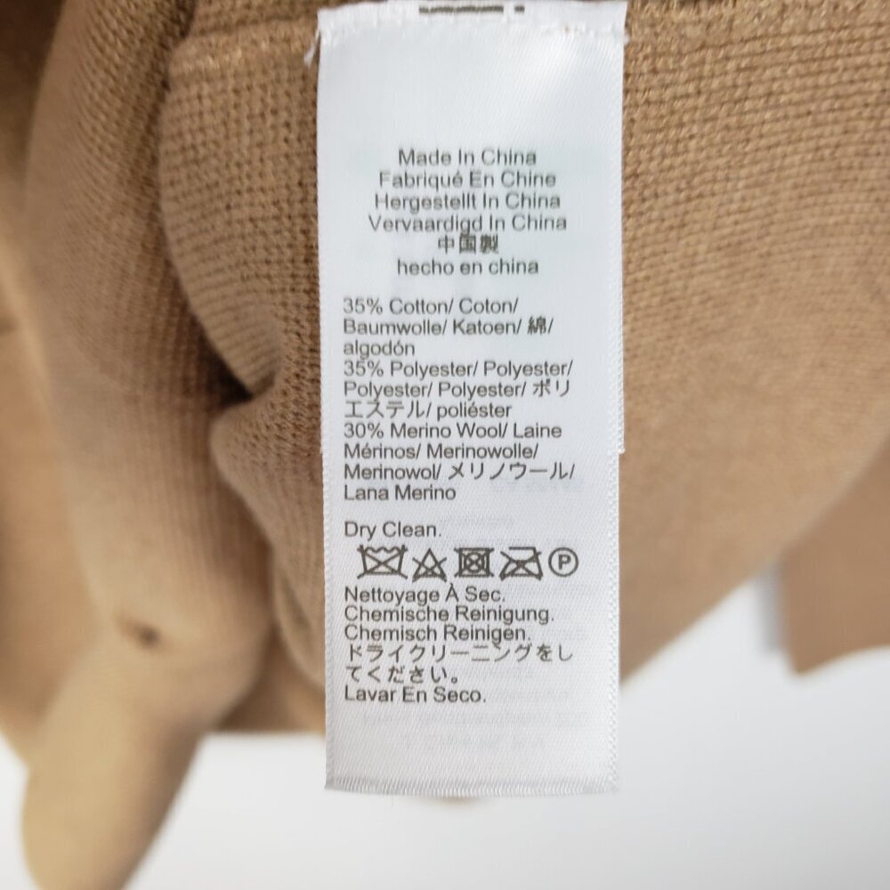 J Crew NWT Giselle V-Neck Sweater Blazer Cardigan Camel BV316 Womens Small - Picture 7 of 8